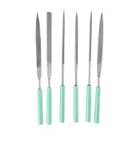 Набор мини напильников 6x160 мм, 6 предметов, "MAXIMUM" (2323)